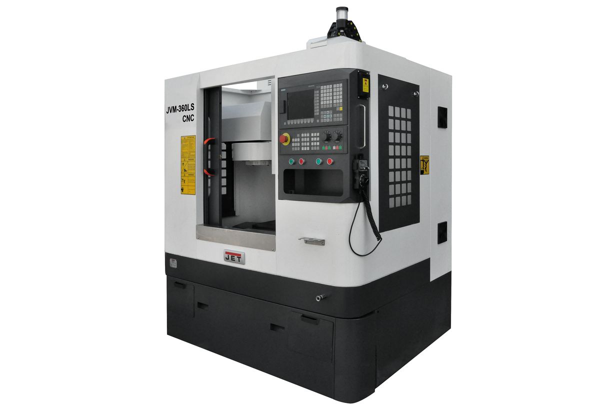 Компактный фрезерный обрабатывающий центр с ЧПУ JVM-360LS CNC с поворотным столом 125 мм
